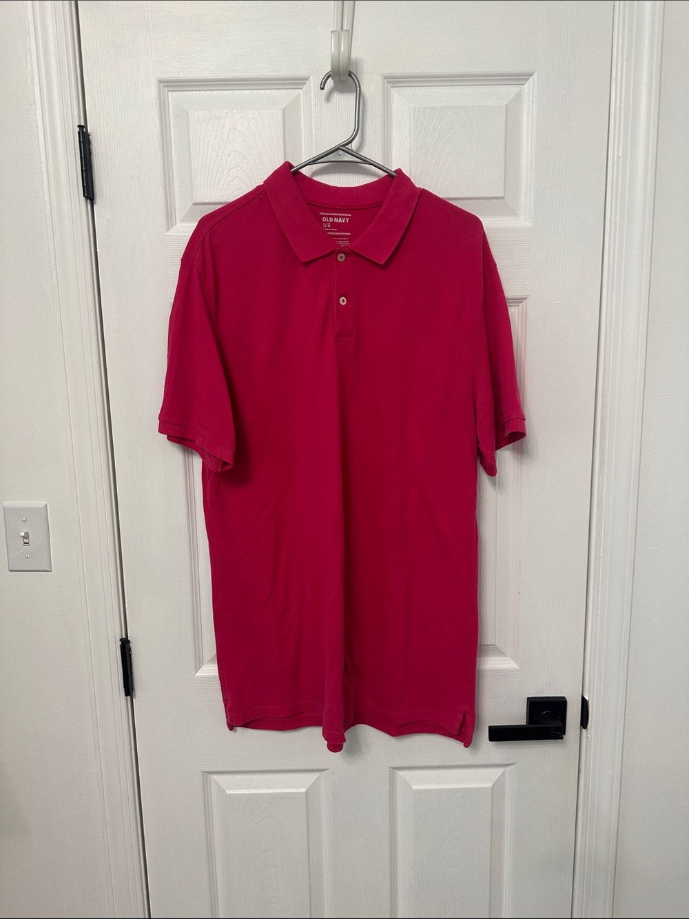 Old Navy Men’s Polo Shirt - Magenta